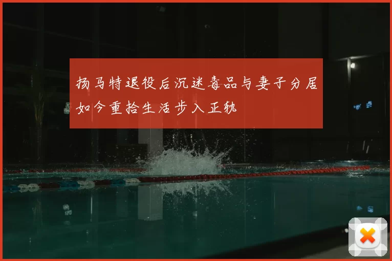 扬马特退役后沉迷毒品与妻子分居如今重拾生活步入正轨
